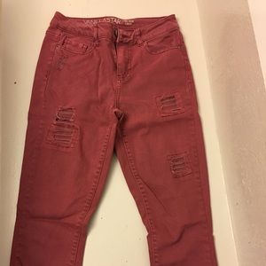 Vanilla star crop jeans